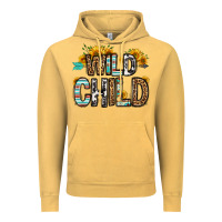 Vintage Mustard wild child Vintage Hoodie - OliviaCreatesArt