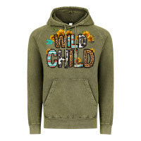 Vintage Olive wild child Vintage Hoodie - OliviaCreatesArt