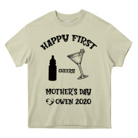Mossy Happy Fırst Cheers Mother's Day Owen 2020 Heavy Core Tee - Bettercallsaul