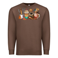 Chestnut cookie coffee cup Premium Sweatshirt - AdoDesignShop