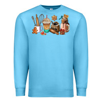 Ocean Blue cookie coffee cup Premium Sweatshirt - AdoDesignShop