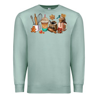 Seafoam cookie coffee cup Premium Sweatshirt - AdoDesignShop