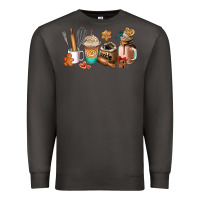 Smoke cookie coffee cup Premium Sweatshirt - AdoDesignShop