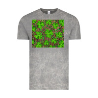 Cloud Rock shamrock and leopard Vintage Tee - RanaPortraitStore