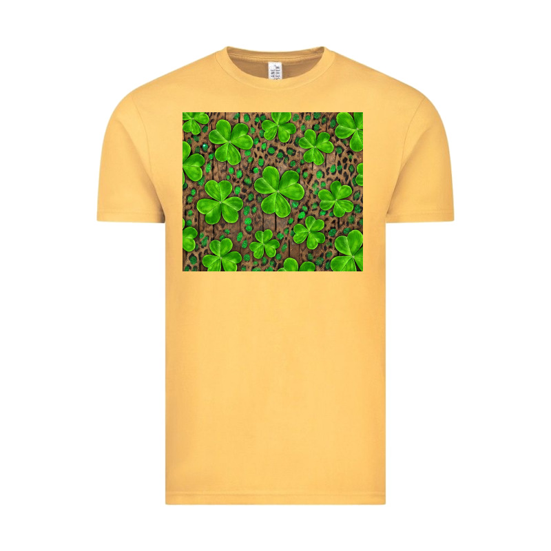 Shamrock And Leopard Vintage Tee by RanaPortraitStore | Teevron