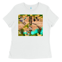 White hunting life Ladies Tee - TumblerDesignByShophia