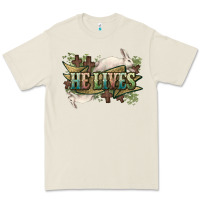 Bone He lives Easter Premium Tee - NancyCooperArtShop
