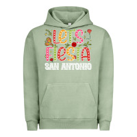 Pigment Oil Green lets fiesta san antonio Urban Hoodie - JahusDesignShop