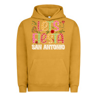 Pigment Peanut Butter lets fiesta san antonio Urban Hoodie - JahusDesignShop