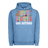 Pigment Pebble Blue lets fiesta san antonio Urban Hoodie - JahusDesignShop