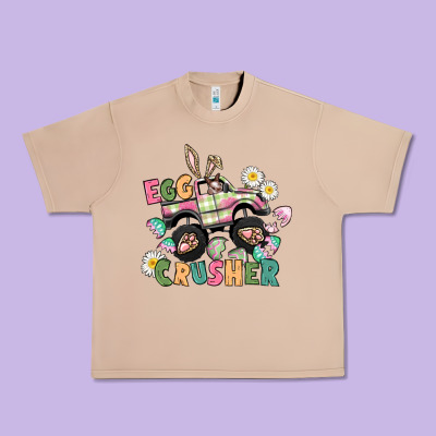 Egg Crusher Monster Truck Urban Heavy Tee Designed By Cowgirlartshop