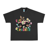 Pigment Black Egg crusher monster truck Urban Heavy Tee - CowGirlArtShop
