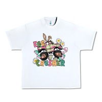 White Egg crusher monster truck Urban Heavy Tee - CowGirlArtShop