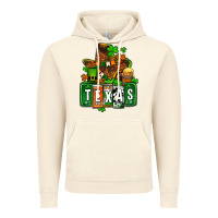 Vintage Artic St. Patrick's Texas map Vintage Hoodie - OliviaCreatesArt