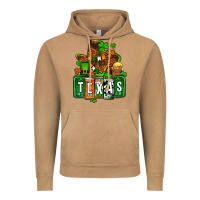 Vintage Camel St. Patrick's Texas map Vintage Hoodie - OliviaCreatesArt