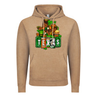 Vintage Coffee St. Patrick's Texas map Vintage Hoodie - OliviaCreatesArt