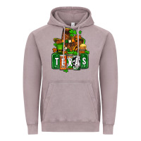 Vintage Zinc St. Patrick's Texas map Vintage Hoodie - OliviaCreatesArt