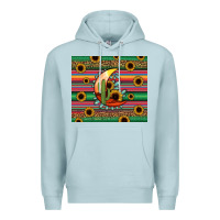 Blue Mist western desert moon Premium Hoodie - Jasminsmagicworld