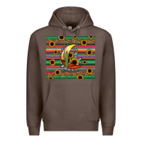 Coffee western desert moon Premium Hoodie - Jasminsmagicworld