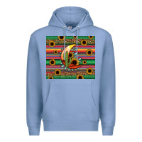 Colony Blue western desert moon Premium Hoodie - Jasminsmagicworld