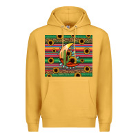 Mustard western desert moon Premium Hoodie - Jasminsmagicworld