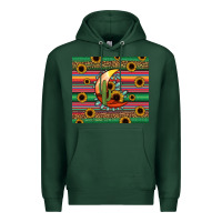 Sports Green western desert moon Premium Hoodie - Jasminsmagicworld