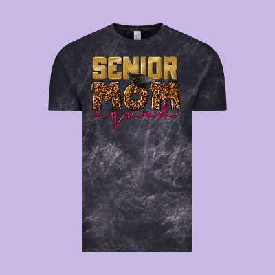 Senior Mom Squad Vintage Tee Designed By Cowgirlartshop