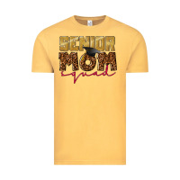 Vintage Mustard Senior mom squad Vintage Tee - CowGirlArtShop
