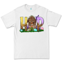 White Hop rabbit Premium Tee - NancyCooperArtShop