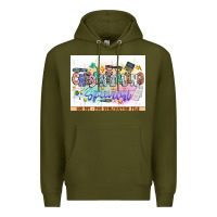 Army Green asdfas Premium Hoodie - CowhideDigitalArt