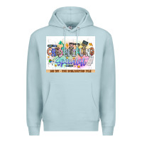 Blue Mist asdfas Premium Hoodie - CowhideDigitalArt