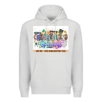 Dove Grey asdfas Premium Hoodie - CowhideDigitalArt