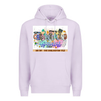 Lilac asdfas Premium Hoodie - CowhideDigitalArt