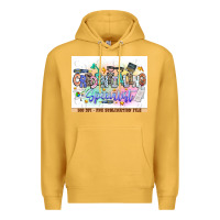 Mustard asdfas Premium Hoodie - CowhideDigitalArt