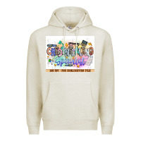 Oatmeal Heather asdfas Premium Hoodie - CowhideDigitalArt