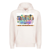 Pale Pink asdfas Premium Hoodie - CowhideDigitalArt