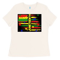 Bone juneteenth american flag Ladies Tee - TumblerDesignByShophia