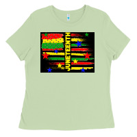 Matcha juneteenth american flag Ladies Tee - TumblerDesignByShophia