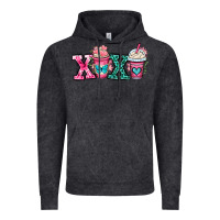 Vintage Black xoxo coffee cups Vintage Hoodie - OliviaCreatesArt