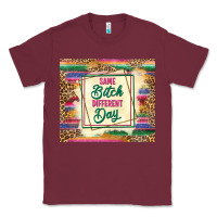Burgundy same bitch different day Classic Tee - TumblerDesignByShophia