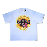 Grape Ice Mom life sunflower mother's day Urban Heavy Tee - HowdyJamesFarm