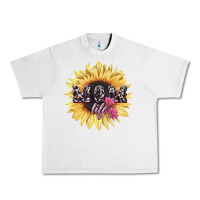 Mom Life Sunflower Mother's Day Urban Heavy Tee | Teevron