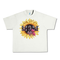 Pistachio Mom life sunflower mother's day Urban Heavy Tee - HowdyJamesFarm