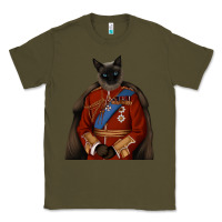 Army Green Pet Portraits, Custom Pet Portraits, Renaissance Pet Portraits, Custom Classic Tee - RanaPortraitStore