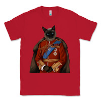 Red Pet Portraits, Custom Pet Portraits, Renaissance Pet Portraits, Custom Classic Tee - RanaPortraitStore