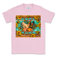 Bubblegum Pink Fall coop animals pumpkin Classic Tee - Artiststas