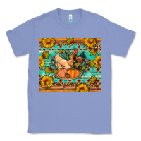 Colony Blue Fall coop animals pumpkin Classic Tee - Artiststas