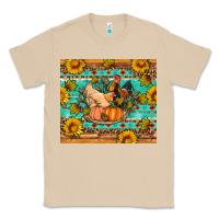 Mushroom Fall coop animals pumpkin Classic Tee - Artiststas