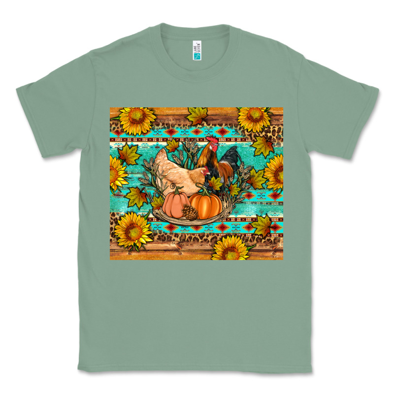 Fall Coop Animals Pumpkin Classic Tee by Artiststas | Teevron