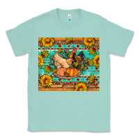 Seafoam Fall coop animals pumpkin Classic Tee - Artiststas